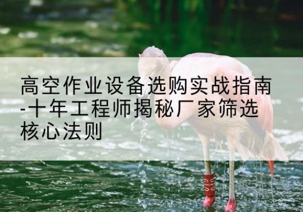 石拐剪叉式升降机厂家-高空作业设备选购实战指南-十年工程师揭秘厂家筛选核心法则